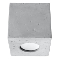 Точковий світильник QUAD 1xGU10/10W/230V бетон