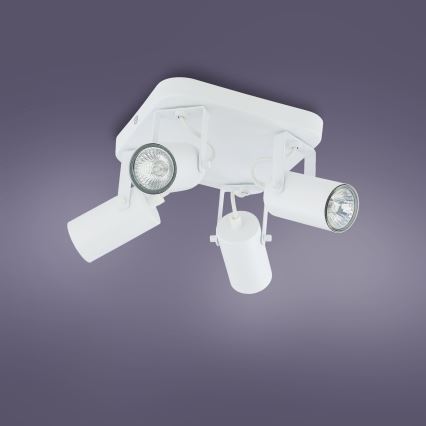 Точковий світильник REDO 4xGU10/10W/230V білий