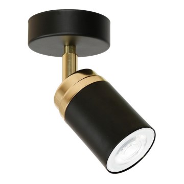 Точковий світильник RENO 1xGU10/60W/230V чорний/золотий