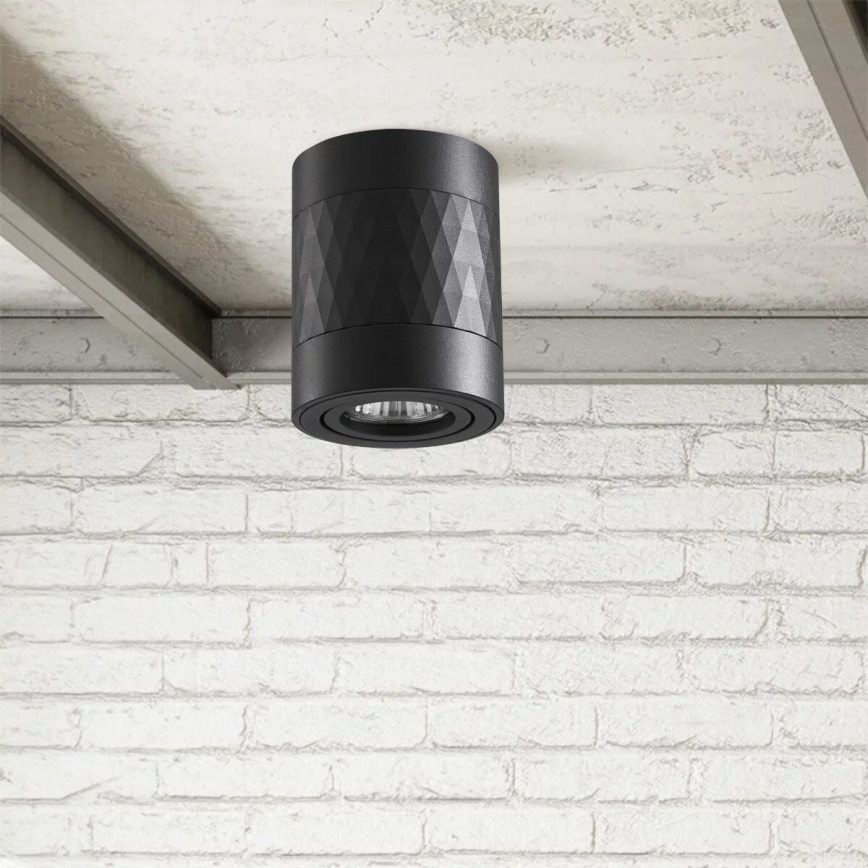 Точковий світильник RUBIN 1xGU10/10W/230V чорний