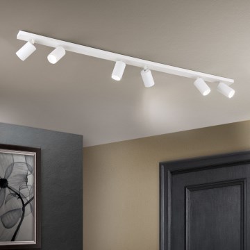 Точковий світильник SEAN 6xGU10/13W/230V біла