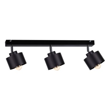 Точковий світильник SIMPLY BLACK 3xE27/60W/230V