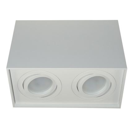 Точковий світильник SIROCO 2xGU10/30W/230V біла