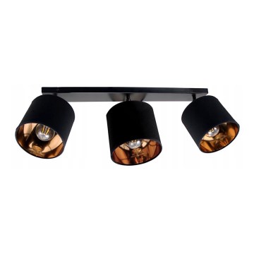 Точковий світильник SOFIA 3xE27/60W/230V чорна