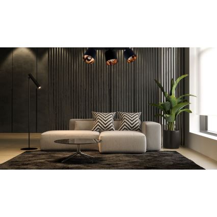 Точковий світильник SOFIA 3xE27/60W/230V чорна