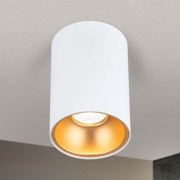 Точковий світильник STARLIGHT 1xGU10/50W/230V білий/золотий