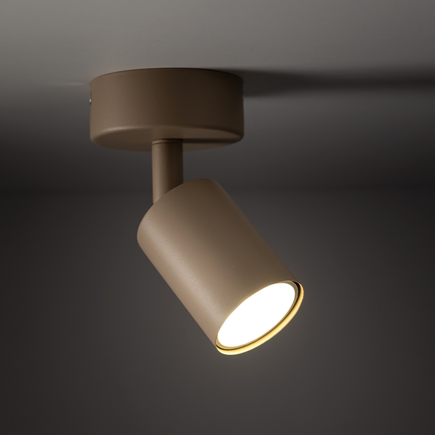 Точковий світильник TOP 1xGU10/10W/230V бежевий