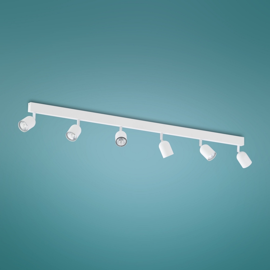 Точковий світильник TOP 6xGU10/10W/230V білий