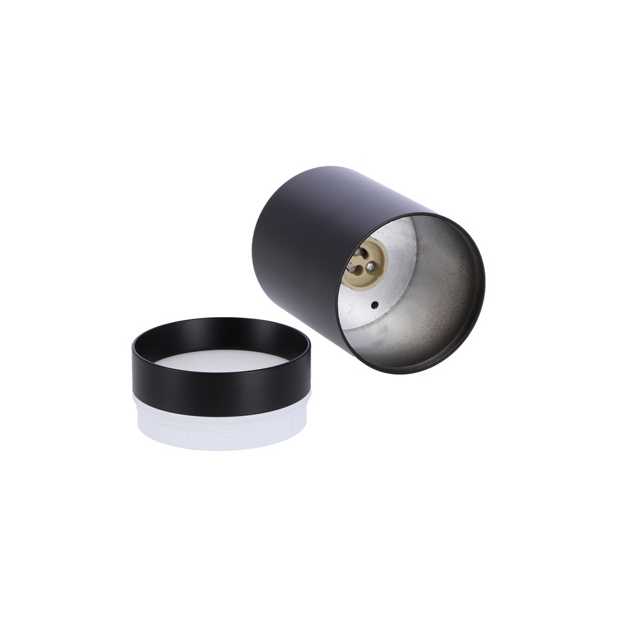 Точковий світильник TUBA 1xGU10/15W/230V чорний