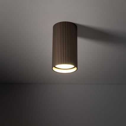 Точковий світильник TUNE S 1xGU10/10 Вт/230 В 10 см коричневий