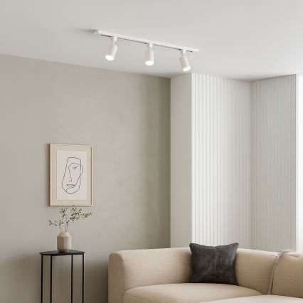 Точковий світильник у трековій системі TIGER 3xGU10/10W/230V білий