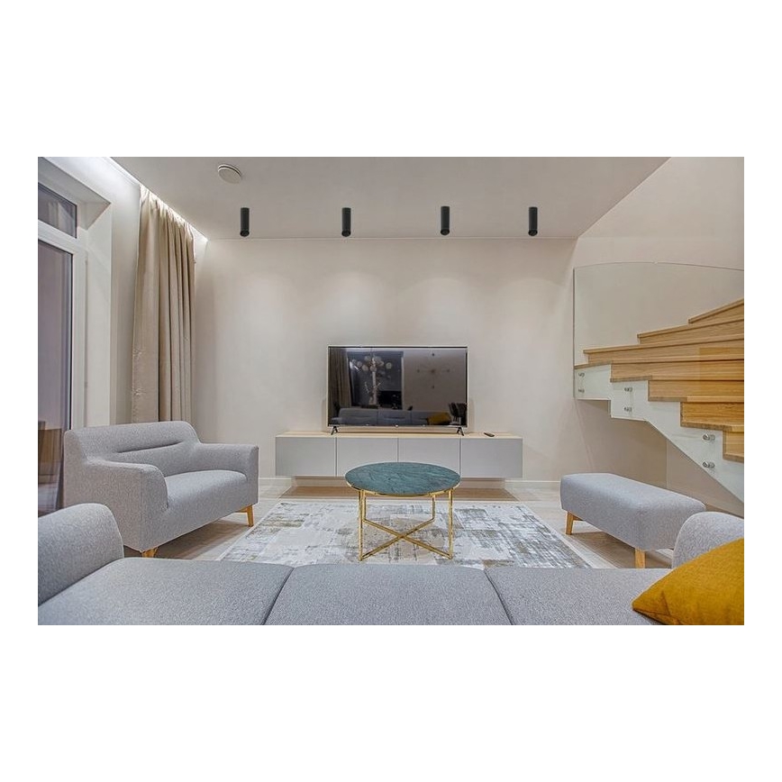 Точковий світильник VALDA 1xGU10/60W/230V чорна