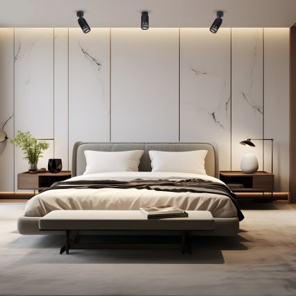 Точковий світильник VERTICAL 1xGU10/8W/230V чорний