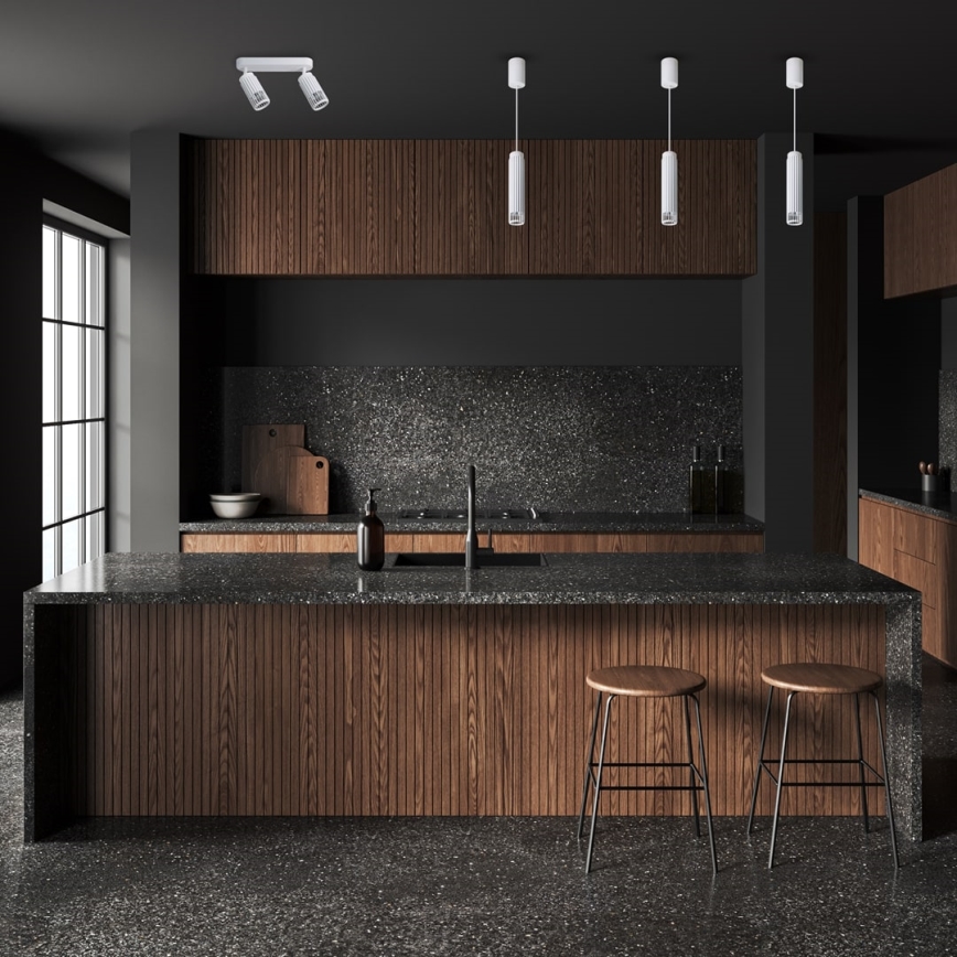 Точковий світильник VERTICAL 2xGU10/8W/230V білий