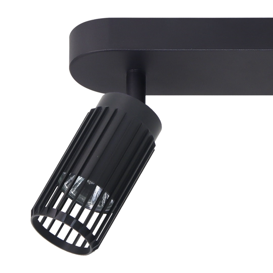 Точковий світильник VERTICAL 2xGU10/8W/230V чорний