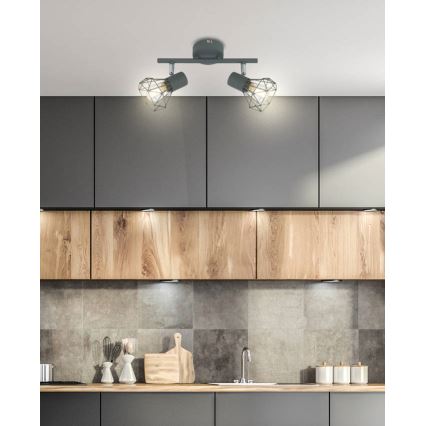 Точковий світильник VERVE 2xE14/40W/230V