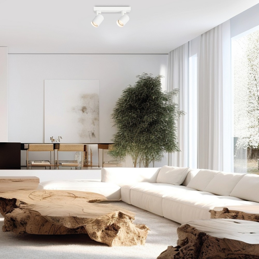 Точковий світильник VOLF 2xGU10/10W/230V білий