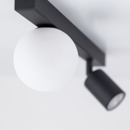 Точковий світильник VOX 1xG9/8W/230V + 1xGU10/10W чорний