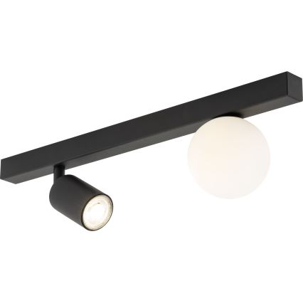 Точковий світильник VOX 1xG9/8W/230V + 1xGU10/10W чорний