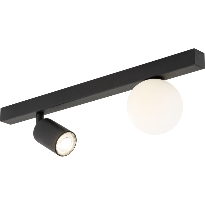 Точковий світильник VOX 1xG9/8W/230V + 1xGU10/10W чорний