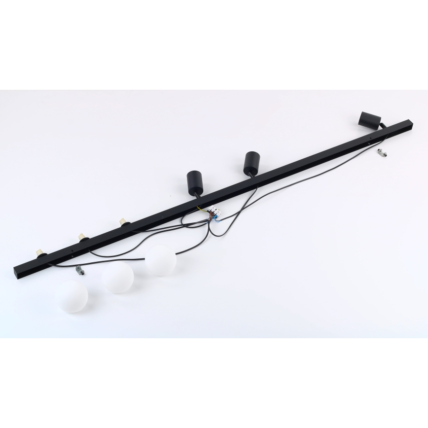 Точковий світильник VOX 3xG9/8W/230V + 3xGU10/10W чорний