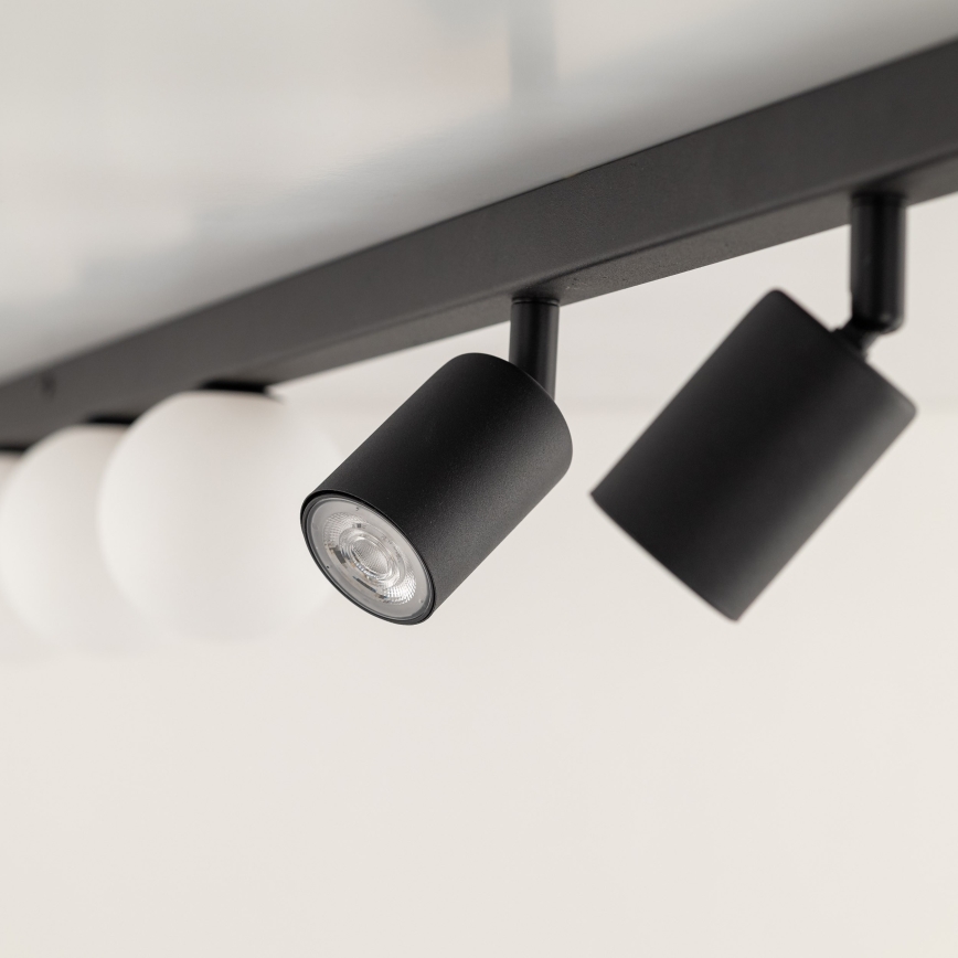 Точковий світильник VOX 3xG9/8W/230V + 3xGU10/10W чорний