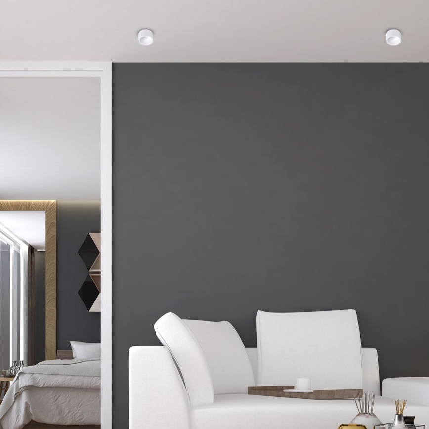 Точковий вбудований стельовий світильник BALI 1xGU5,3/MR16/25W/12V круглий білий