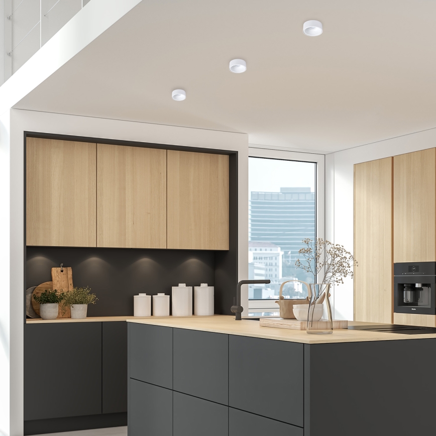 Точковий вбудований стельовий світильник BALI 1xGU5,3/MR16/25W/12V круглий білий