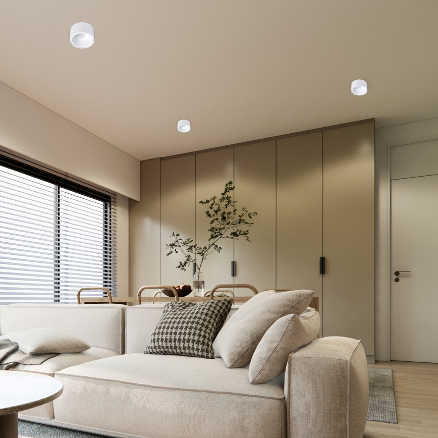 Точковий вбудований стельовий світильник BALI 1xGU5,3/MR16/25W/12V круглий білий