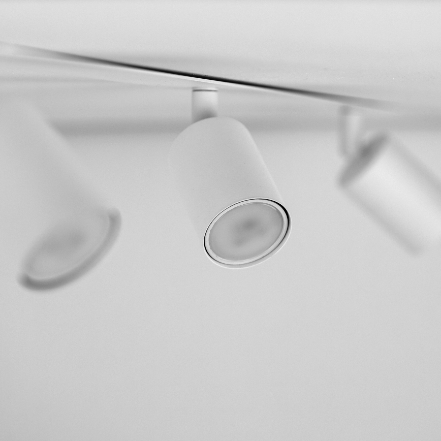 Точковий вбудований стельовий світильник NEX 3xGU10/10W/230V білий