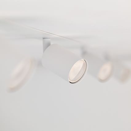 Точковий вбудований стельовий світильник NEX 4xGU10/10W/230V білий