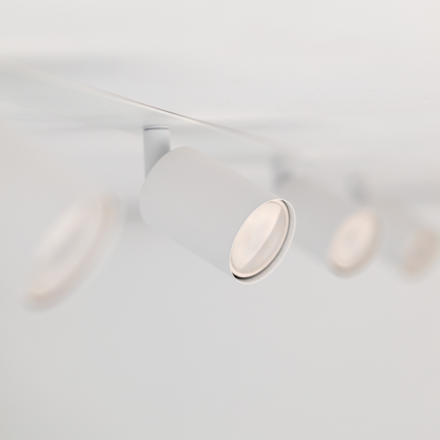 Точковий вбудований стельовий світильник NEX 4xGU10/10W/230V білий