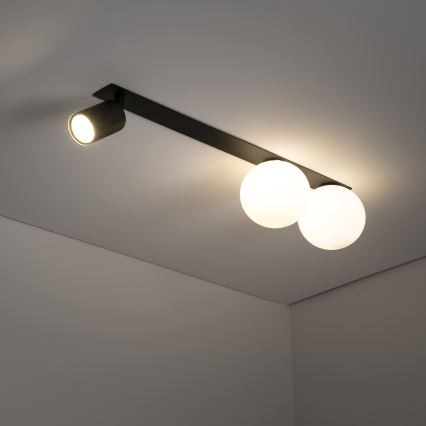 Точковий вбудований стельовий світильник VOX 2xG9/8W/230V + 1xGU10/10W чорний