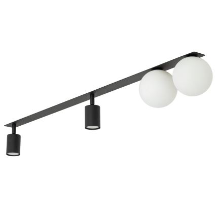 Точковий вбудований стельовий світильник VOX 2xG9/8W/230V + 2xGU10/10W чорний