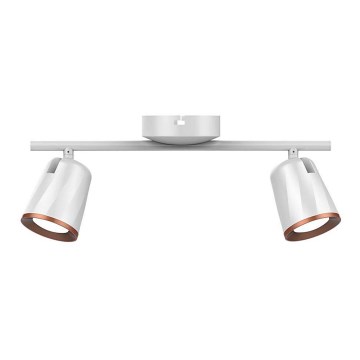 Точковий LED світильник 2xLED/5W/230V 3000K білий