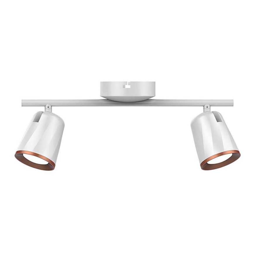 Точковий LED світильник 2xLED/5W/230V 3000K білий