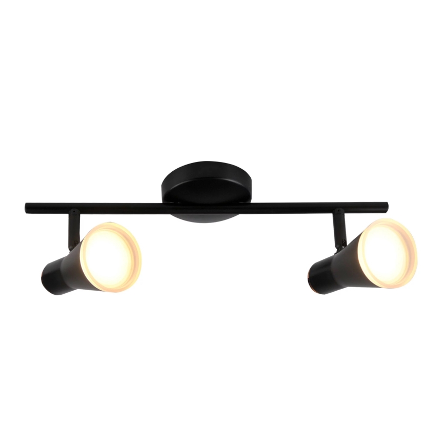 Точковий LED світильник BERG 2xLED/4,2W/230V чорний