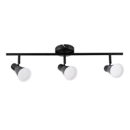 Точковий LED світильник BERG 3xLED/4,2W/230V чорний