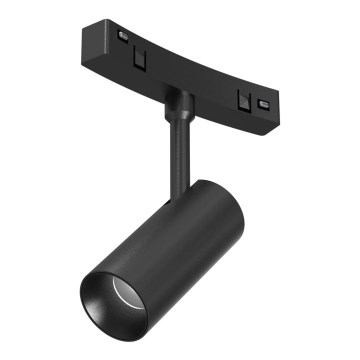 Точковий LED світильник для трекової системи MAGNETIC TRACK LED/7W/48V 3000K чорний