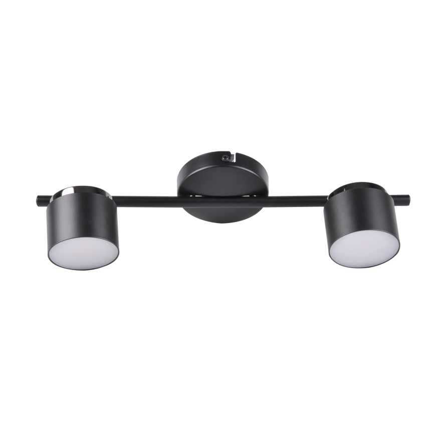 Точковий LED світильник KUBIK 2xLED/4,2W/230V чорний