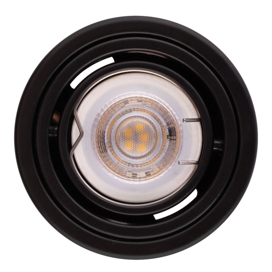 Точковий LED світильник TUBA 1xGU10/5W/230V 4000K чорний