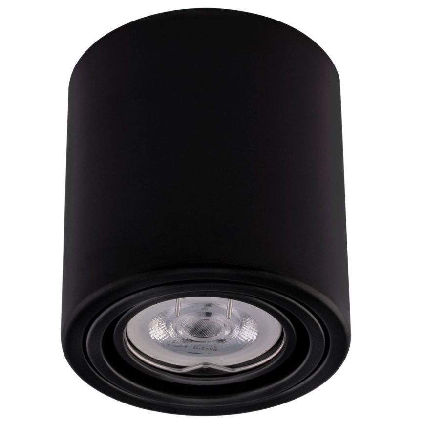 Точковий LED світильник TUBA 1xGU10/5W/230V 4000K чорний