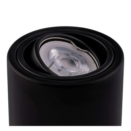 Точковий LED світильник TUBA 1xGU10/5W/230V 4000K чорний