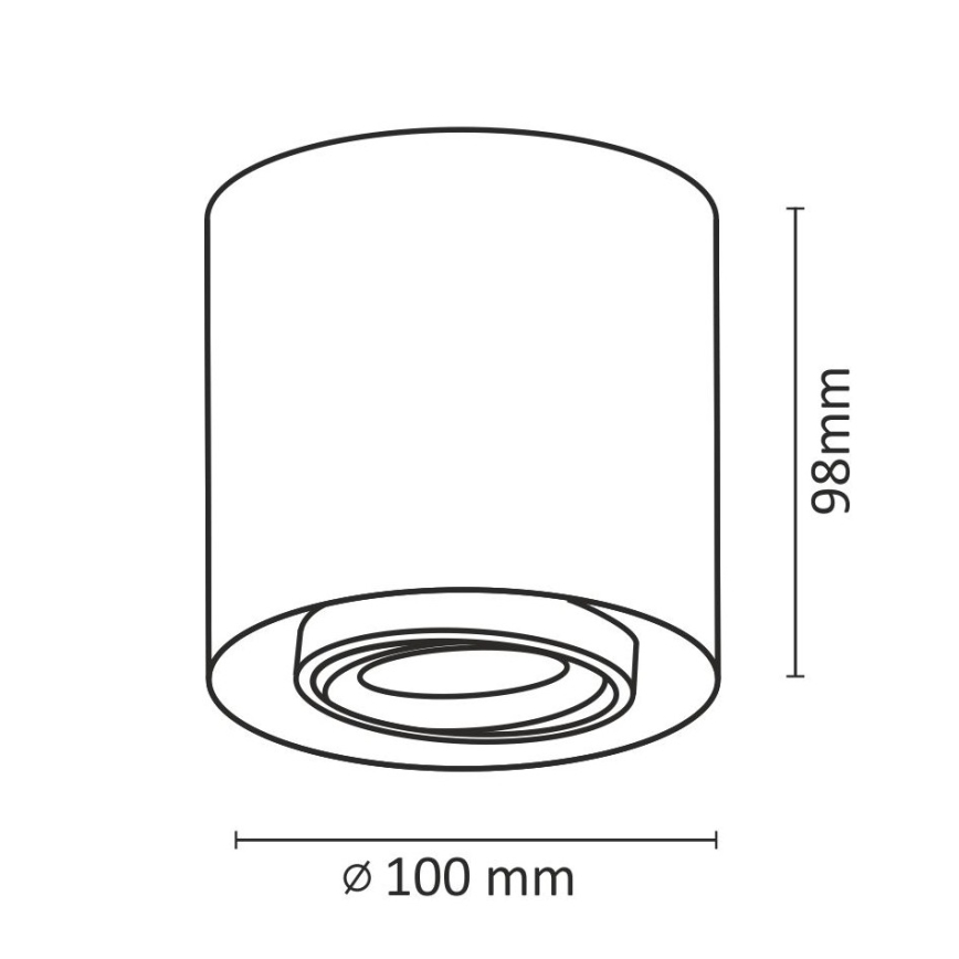 Точковий LED світильник XENO LED/15W/230V білий 1200lm
