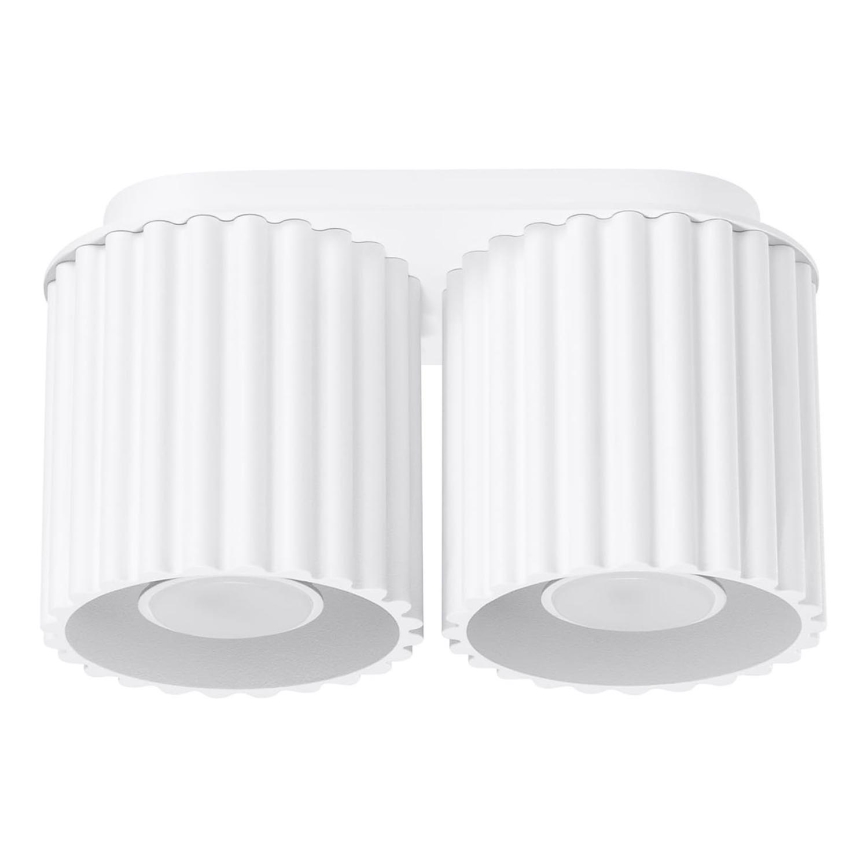 Точковий світильник AURA 2xGU10/10W/230V білий