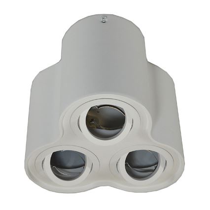 Точковий світильник BAROCO 3xGU10/30W/230V біла