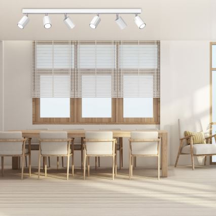 Точковий світильник BELLO 6xGU10/8W/230V білий