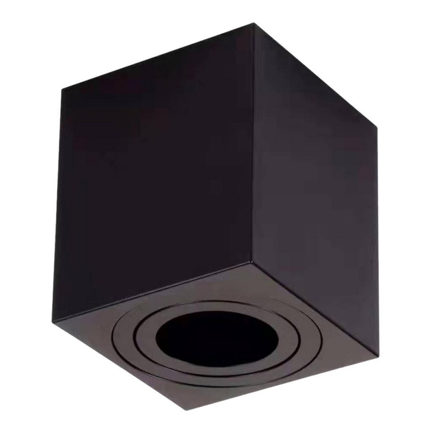 Точковий світильник BIMA 1xGU10/25W/230V кутовий чорний