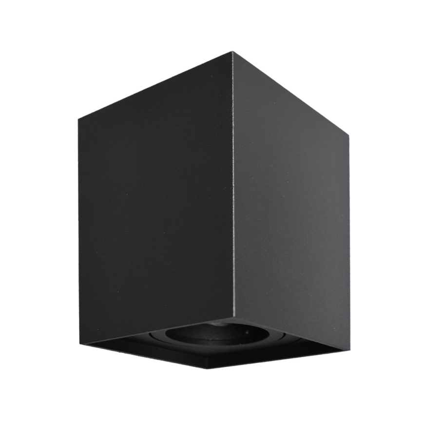 Точковий світильник BIMA 1xGU10/25W/230V кутовий чорний
