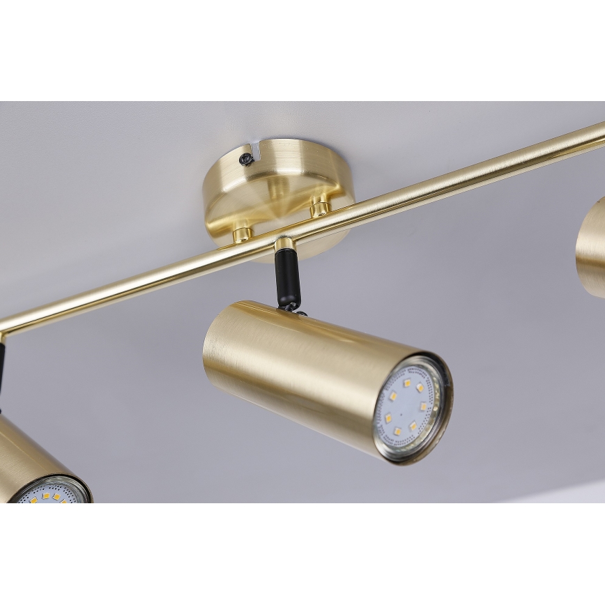 Точковий світильник COLLY 3xGU10/15W/230V золотий